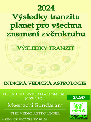 cover image of Výsledky tranzitu planet za rok 2024 pro všechna znamení zvěrokruhu (Czech)